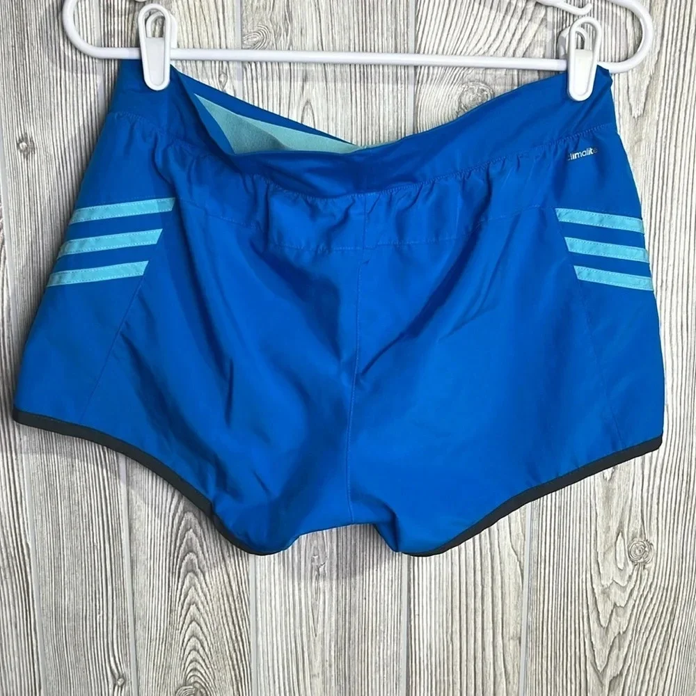 Women’s Adidas Climate Shorts Blue Size Medium